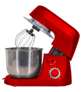 IMPASTATRICE CON CIOTOLA INOX 4,2L 800W ROSSA